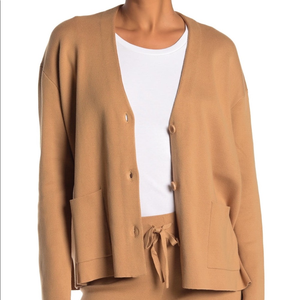 Michael Stars Milano V-Neck Dolman Cardigan - Picture 4 of 4